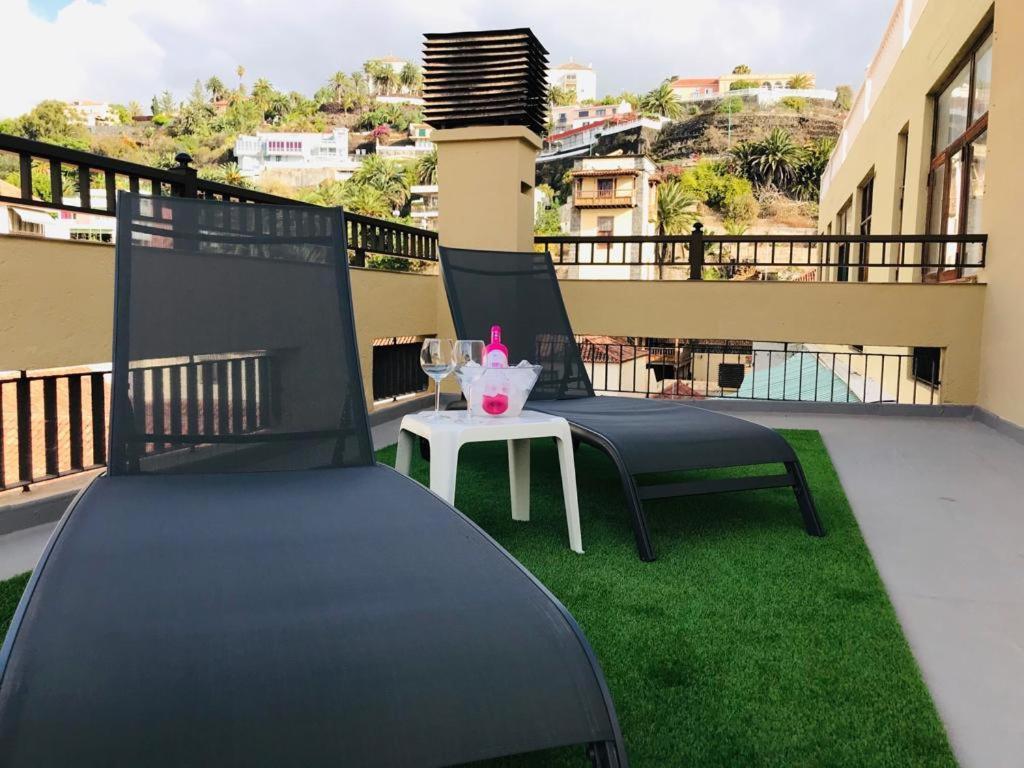Estudio Con Amplia Terraza En Puerto De La Cruz Buitenkant foto